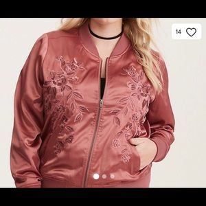 Torrid Satin Jacket